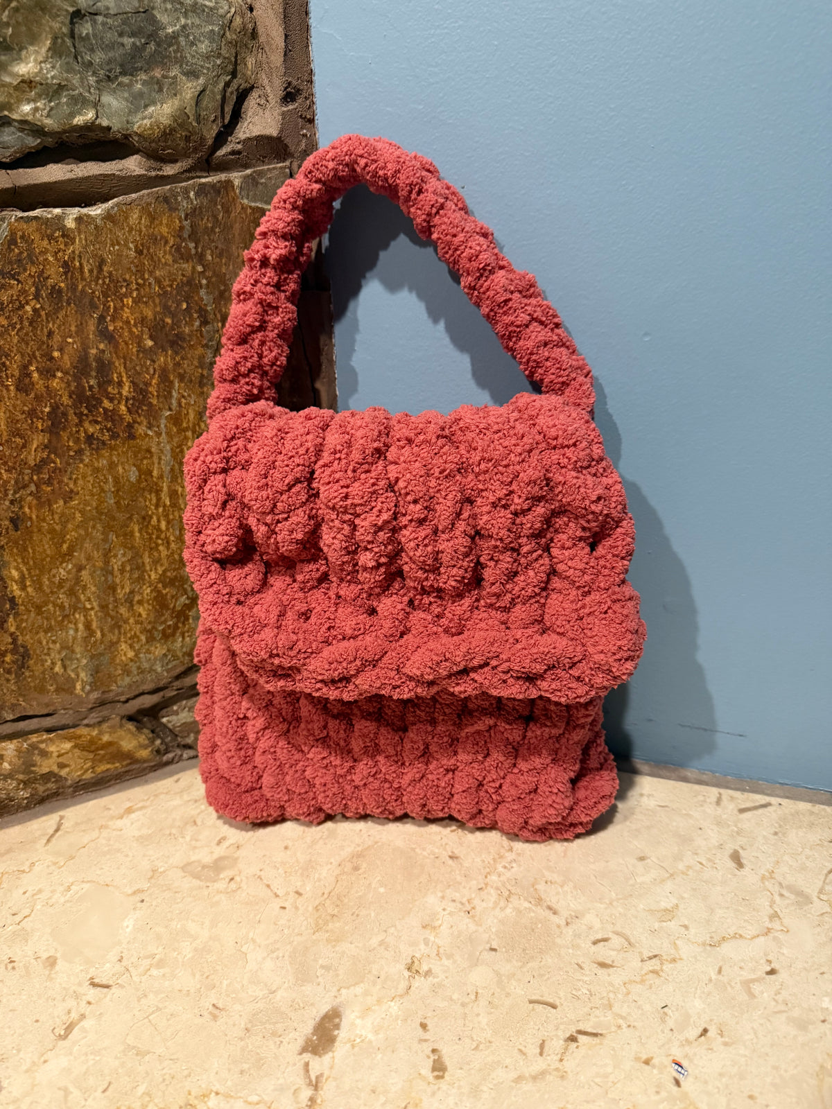 Plush purse